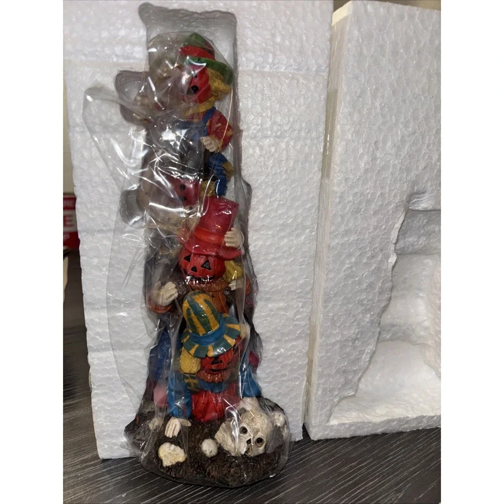 Vintage Scarecrows‎ Halloween Pile Up Figurine #19442